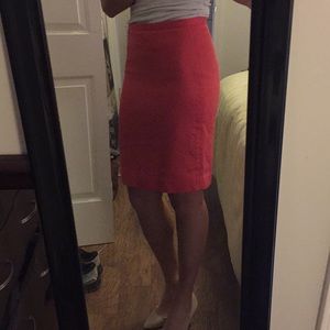 The Limited Pink Pencil Skirt